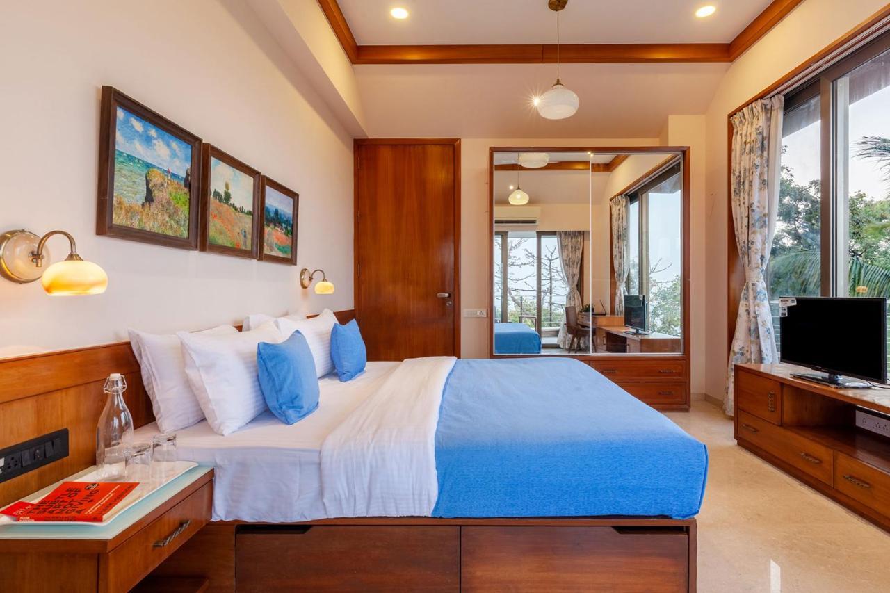 The Blue Horizon By Stayvista - Featuring A Beach-View Villa With A Swimming Pool, Indoor Games, And A Relaxing Balcony Алибаг Екстериор снимка